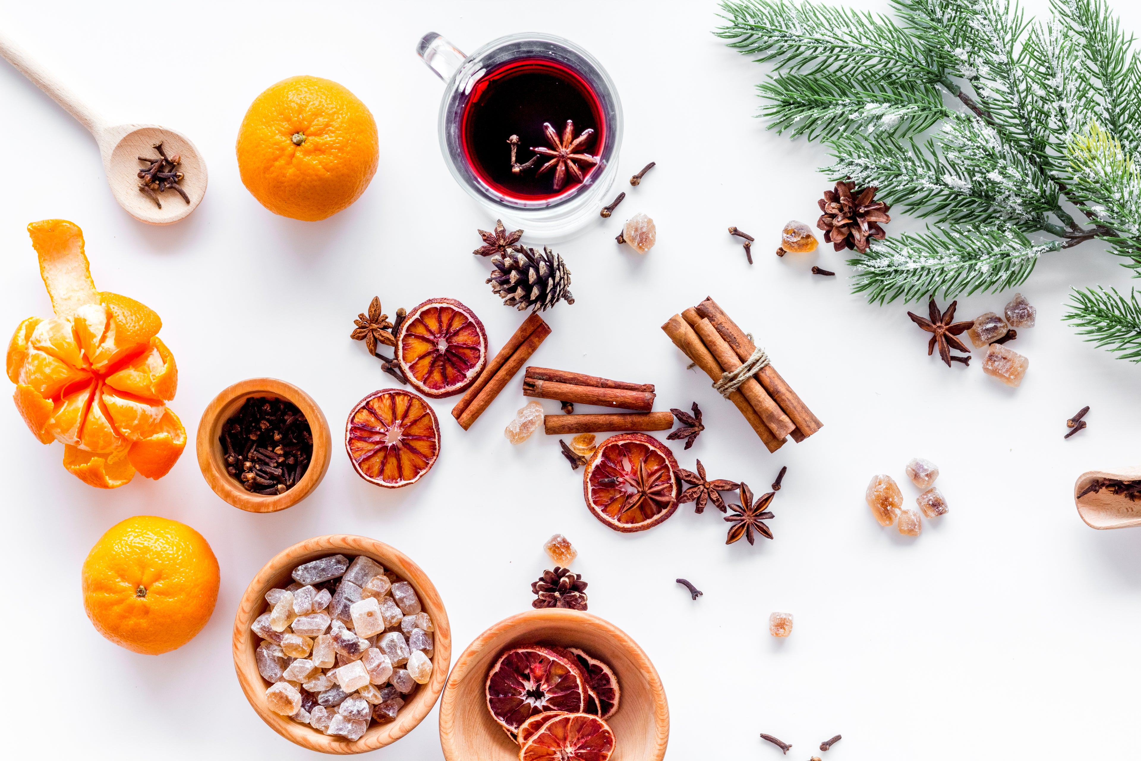 fruits and plants and herbs that are used is creating natural fragrances and aromas