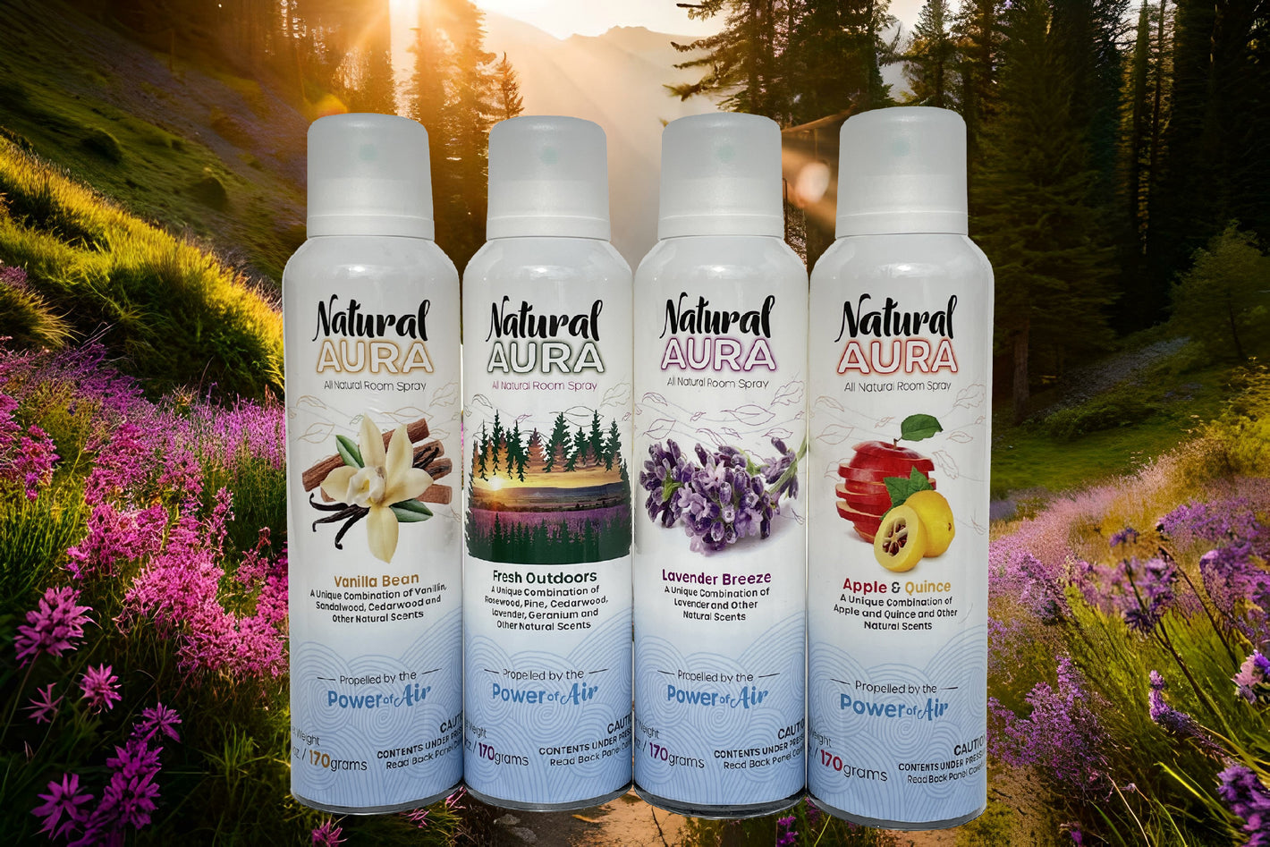 Natural Room Spray and Air Fresheners