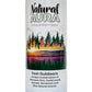 Front label for the bottle of Natural Aura Fresh Outdoors on a white background.