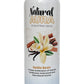 Front label of the Natural Aura Vanilla Bean Room Spray on a white background.